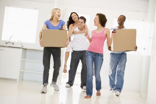 Household storage solutions in a modern Morden home