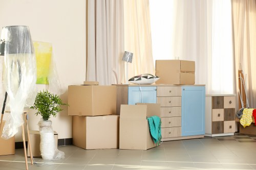 Man and van service helping with a local move in Morden