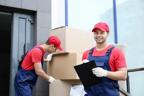 Storage facility booking and account confirmation process