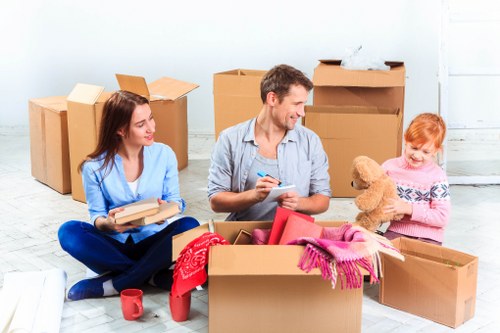 Unloading items from a storage unit before termination